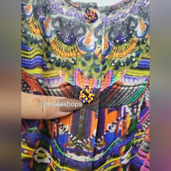 Camilla African Queen Silk Tank in Olapa - Picture 8 of 9